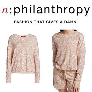 n:philanthropy Vinn Swirled Sweatshirt